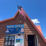 Front office of US West Realty in Alpine